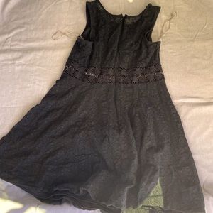 Black casual dress